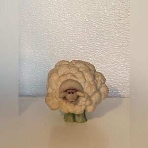 Home Grown by Enesco 2004 Cauliflower Sheep Figurine